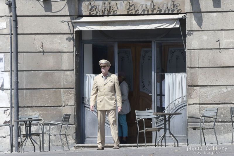Hugh Laurie - Filming 'Catch 22', 02. August In Viterbo, Italy