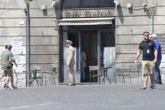 Hugh Laurie - Filming 'Catch 22', 02. August In Viterbo, Italy