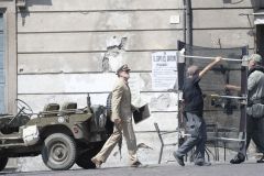 Hugh Laurie - Filming 'Catch 22', 02. August In Viterbo, Italy