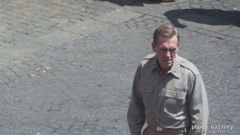 Hugh Laurie - Filming 'Catch 22', 02. August In Viterbo, Italy