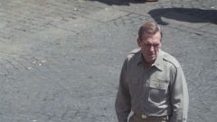 Hugh Laurie - Filming 'Catch 22', 02. August In Viterbo, Italy