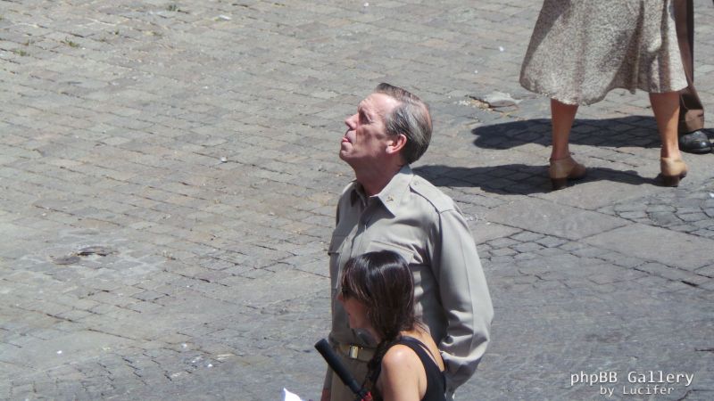 Hugh Laurie - Filming 'Catch 22', 02. August In Viterbo, Italy