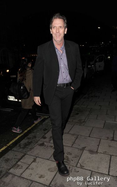 Hugh Laurie attends the  60th birthday party of Jools Holland - January 2018