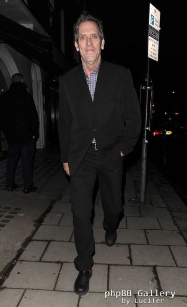 Hugh Laurie attends the  60th birthday party of Jools Holland - January 2018