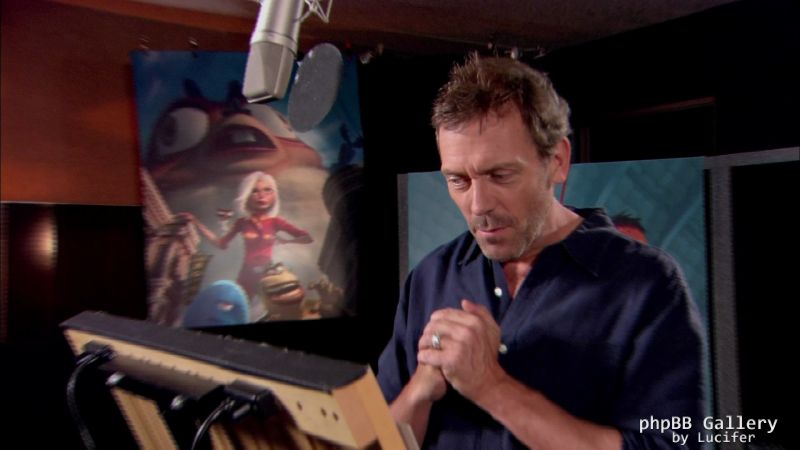 Hugh Laurie - Monsters vs. Aliens Making of