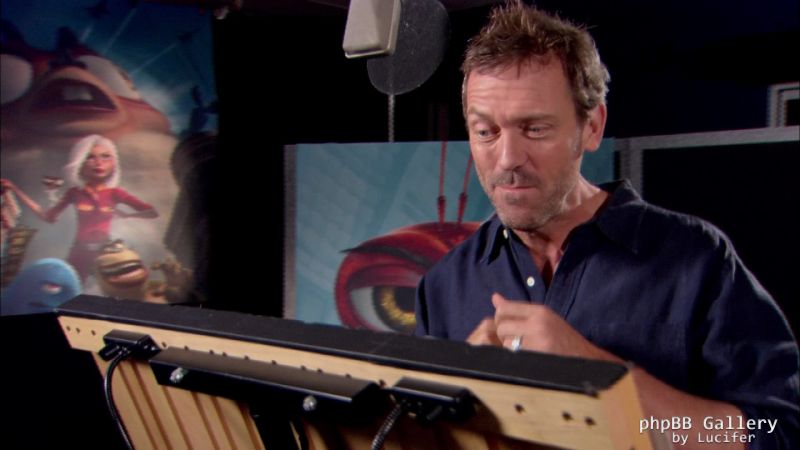 Hugh Laurie - Monsters vs. Aliens Making of
