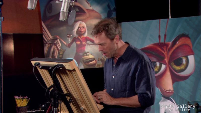 Hugh Laurie - Monsters vs. Aliens Making of