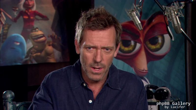 Hugh Laurie - Monsters vs. Aliens Making of