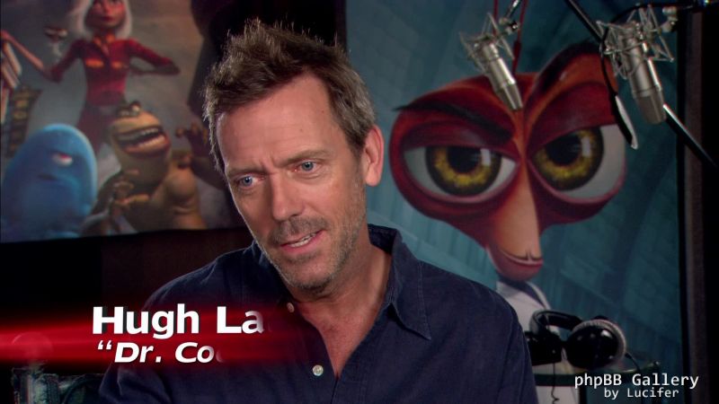 Hugh Laurie - Monsters vs. Aliens Making of
