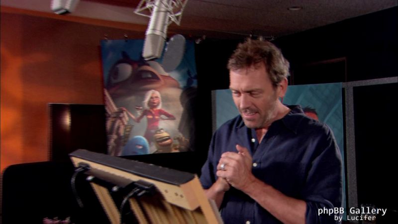 Hugh Laurie - Monsters vs. Aliens Making of