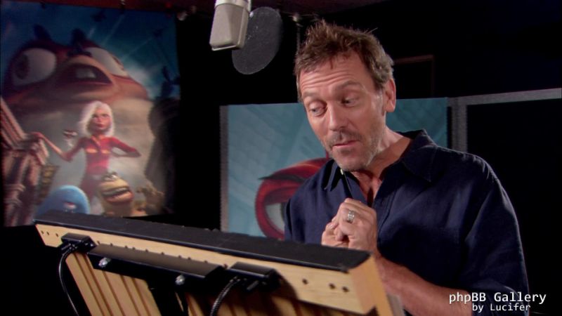 Hugh Laurie - Monsters vs. Aliens Making of