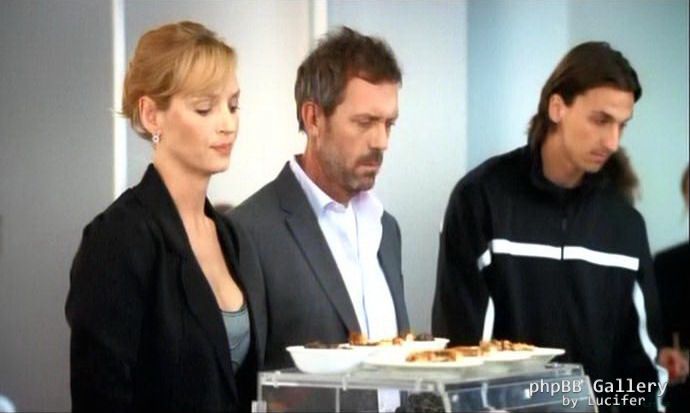 Hugh Laurie - Commercial - Mediaset Premium - take by m-ouse